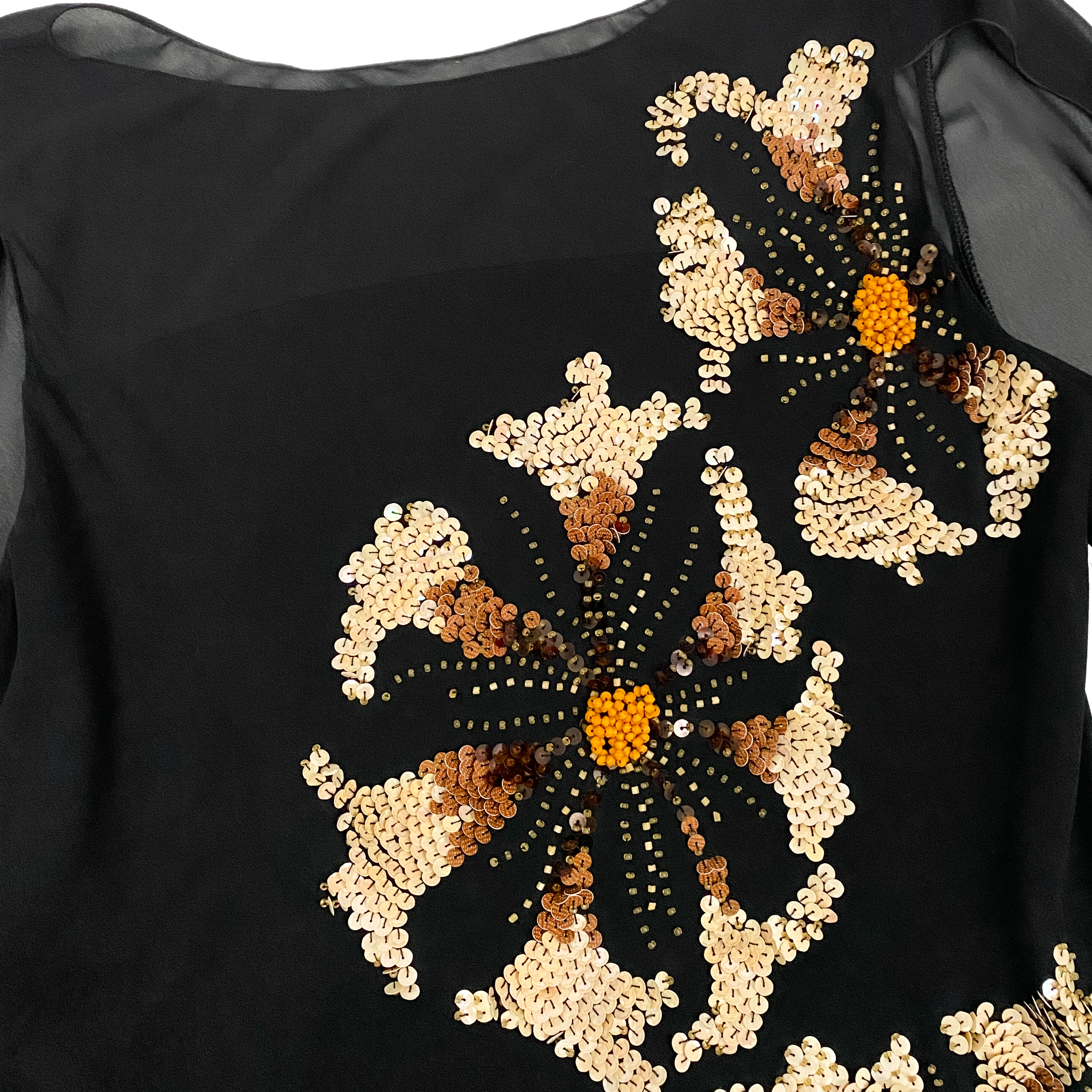 Noir Embellished Whimsy Top (M)