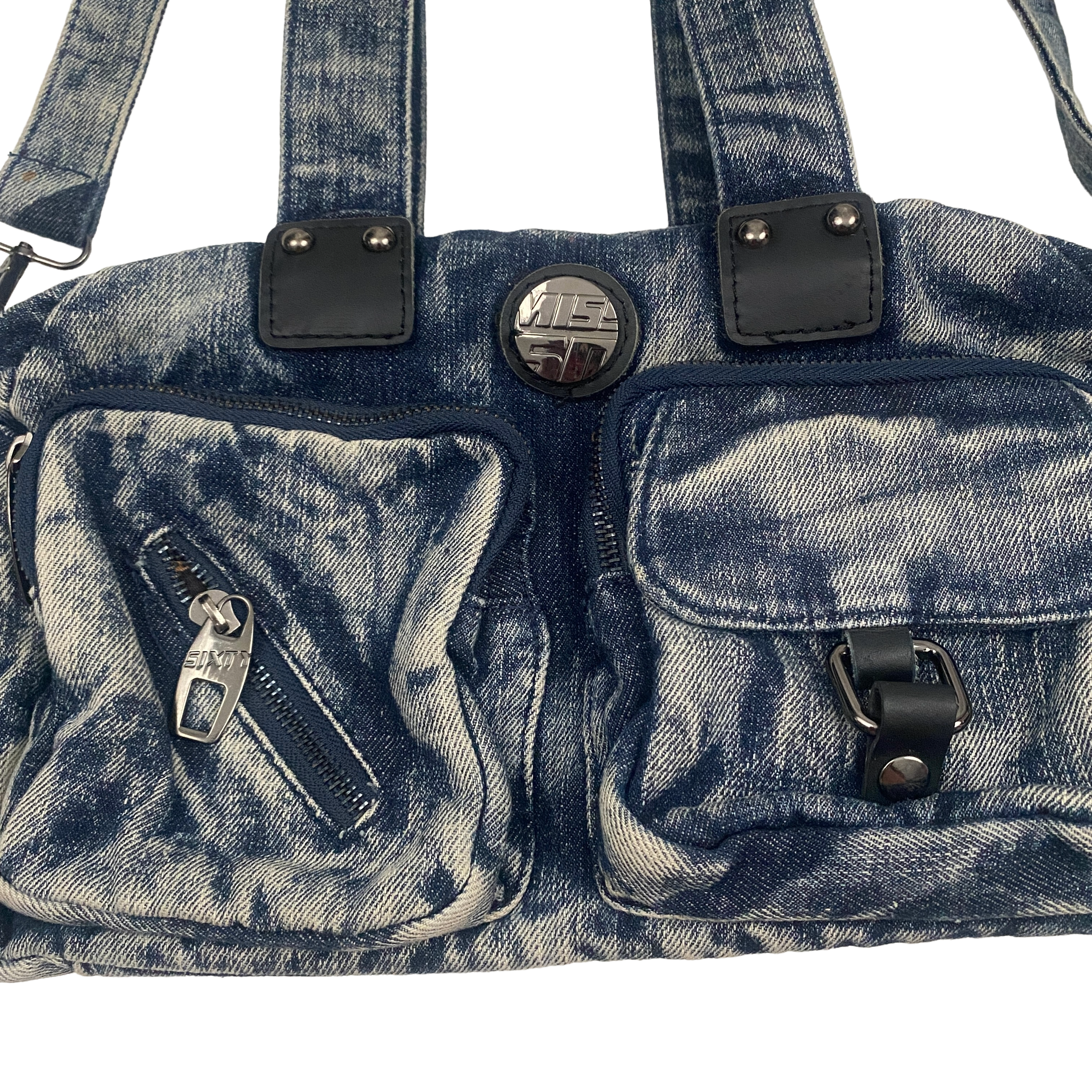 Miss Sixty 2000s Large Denim Bag