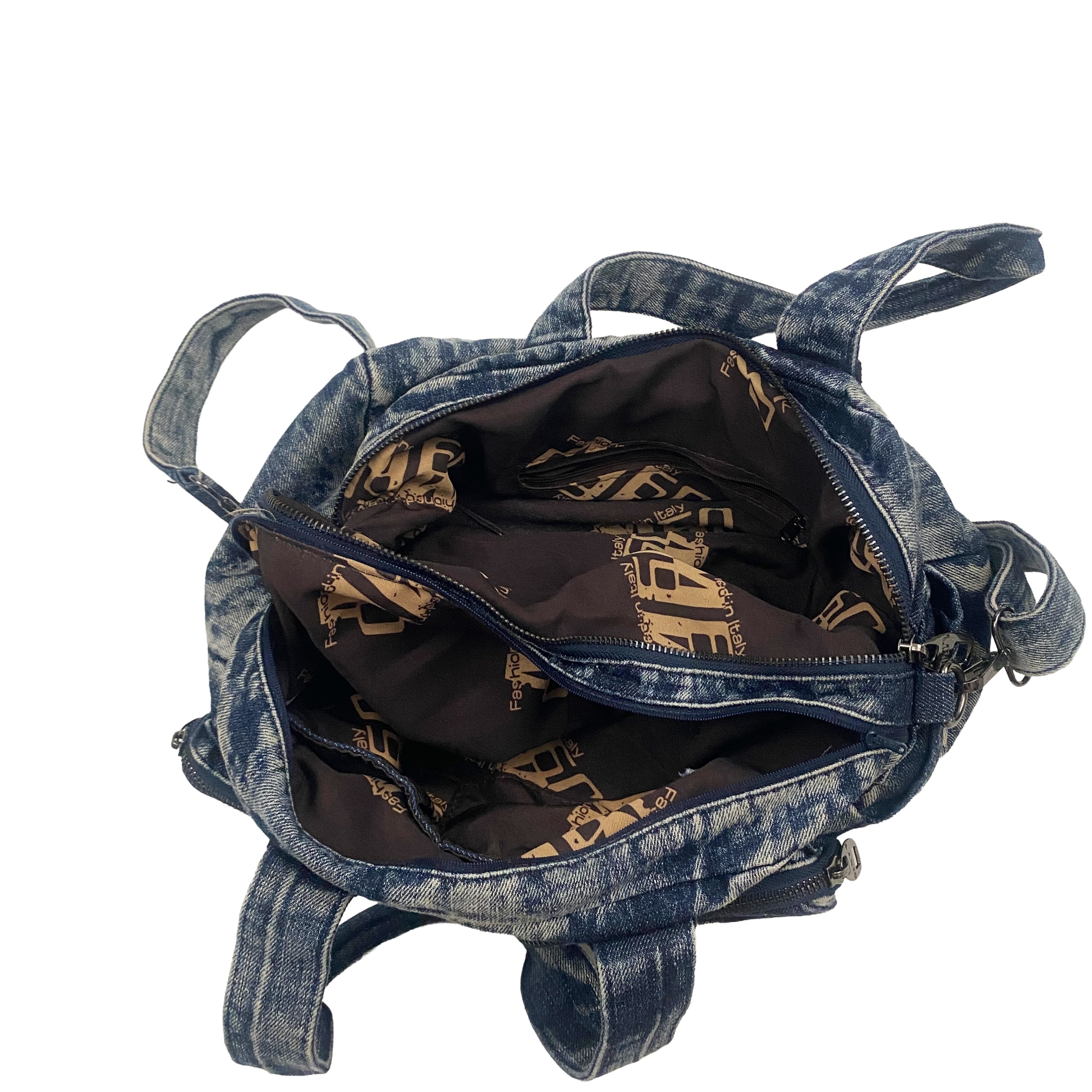 Miss Sixty 2000s Large Denim Bag