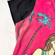 Custo Barcelona Asymmetrical Graphic Tee (M)