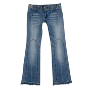 Parasuco 2000s Low Rise Studded Flare Jeans (S)