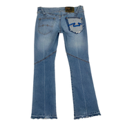 Parasuco 2000s Low Rise Studded Flare Jeans (S)