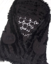 Y2K Japanese Rabbit Fur Knit Vest (S-M)