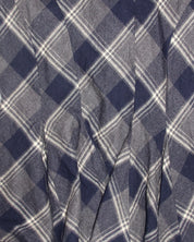 Japanese Plaid Midi Skirt (XS/S)