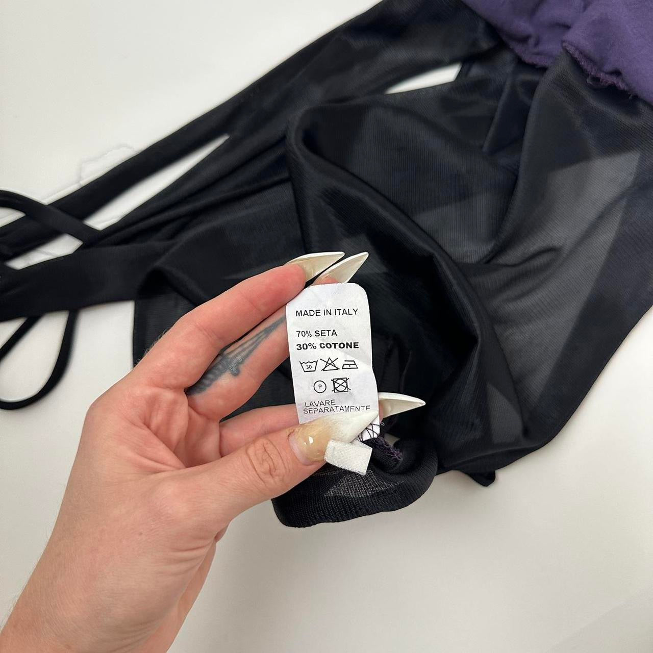 Euro Y2K Casual Violet Dress (S)