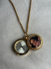 90s Seiko cherub watch pendant