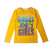 Angel Blue Orange Graphic Long Sleeve (XS-S)