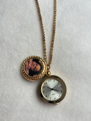 90s Seiko cherub watch pendant