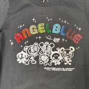 Deadstock Angel Blue bedazzled Tee (XS)