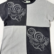 Hysteric Glamour Color Block Graphic Baby Tee (XS)