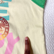 Angel Blue "Happy Island" Raglan Sleeve Tee (S-M)