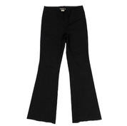 Mid-Rise Pinstripe Flares (S)