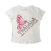 Liz Lisa Tralala Butterfly Graphic Baby Tee (S)