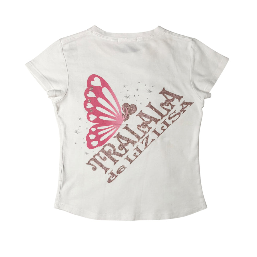 Liz Lisa Tralala Butterfly Graphic Baby Tee (S)