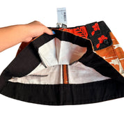 Deadstock Custo Floral Crane Mini Skirt (XS)