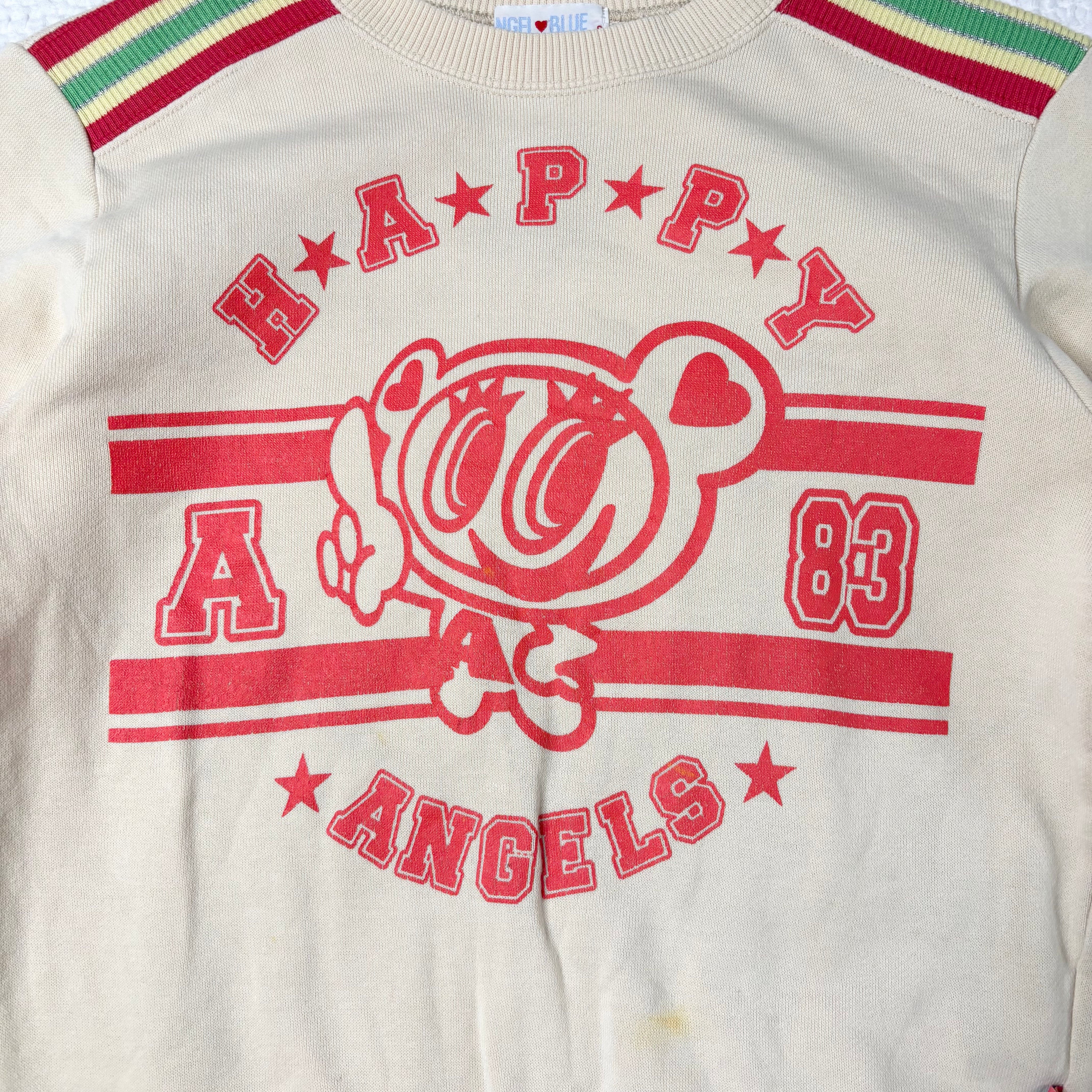 Angel Blue "Happy Angel" Graphic Crewneck (XS)