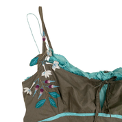 Cop Copine Cotton & Silk Layered Cami (XS/S)