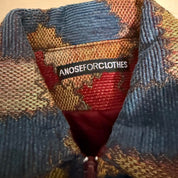 90’s Patchwork Tapestry Zip Jacket (S)