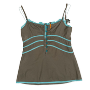 Cop Copine Cotton & Silk Layered Cami (XS/S)