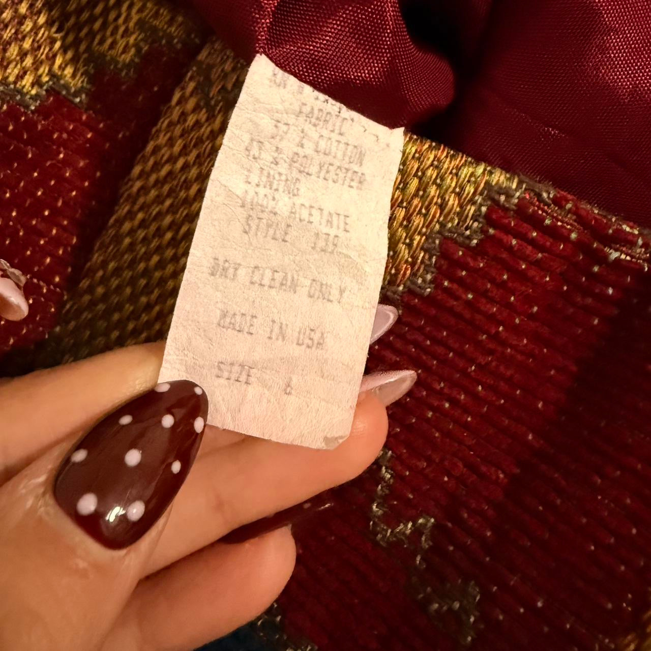 90’s Patchwork Tapestry Zip Jacket (S)