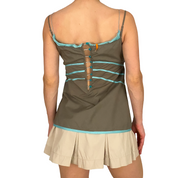 Cop Copine Cotton & Silk Layered Cami (XS/S)