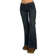 2000's Tilt Low Rise Flares (S/M)