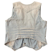 True Religion Striped Denim Vest (XS/S)