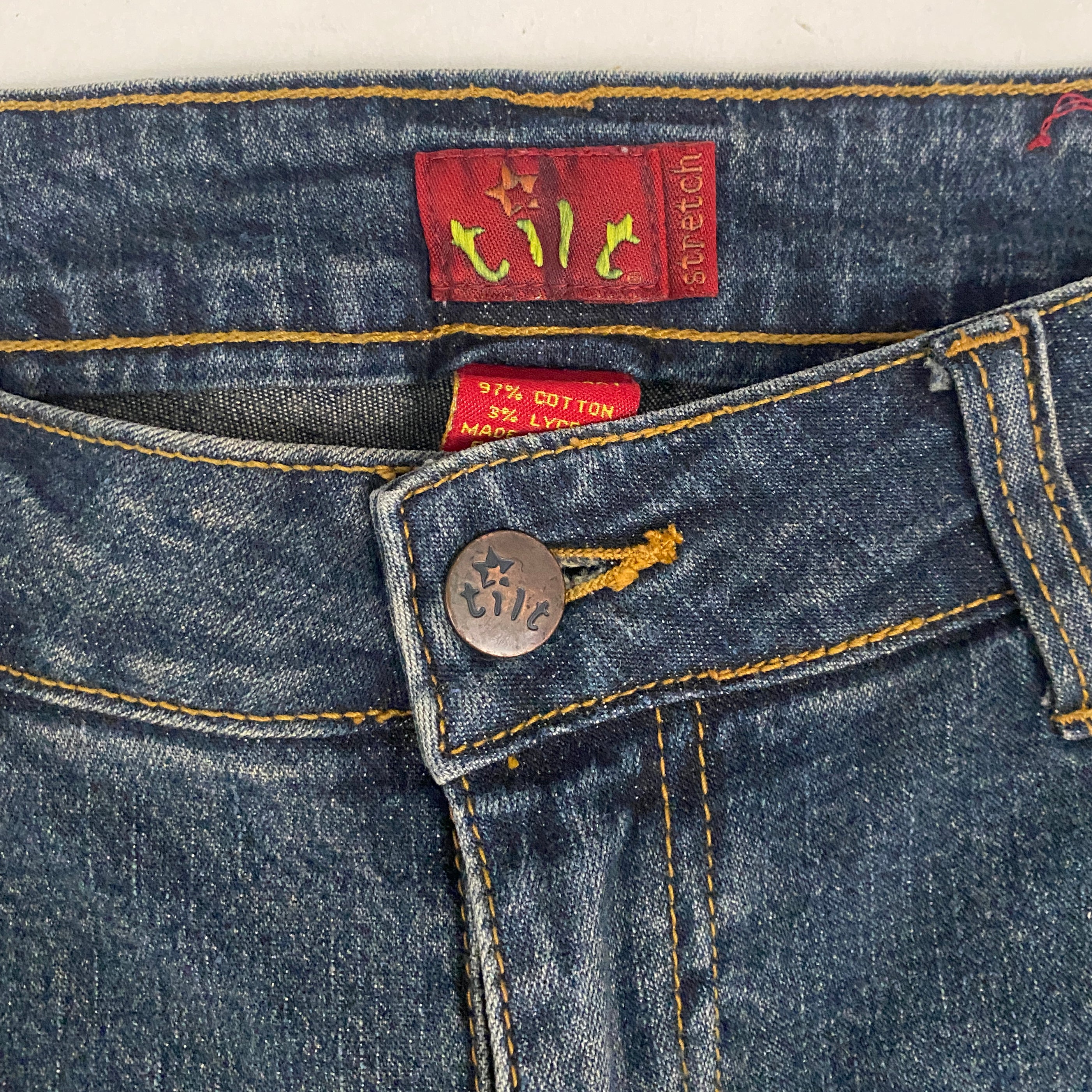 2000's Tilt Low Rise Flares (S/M)