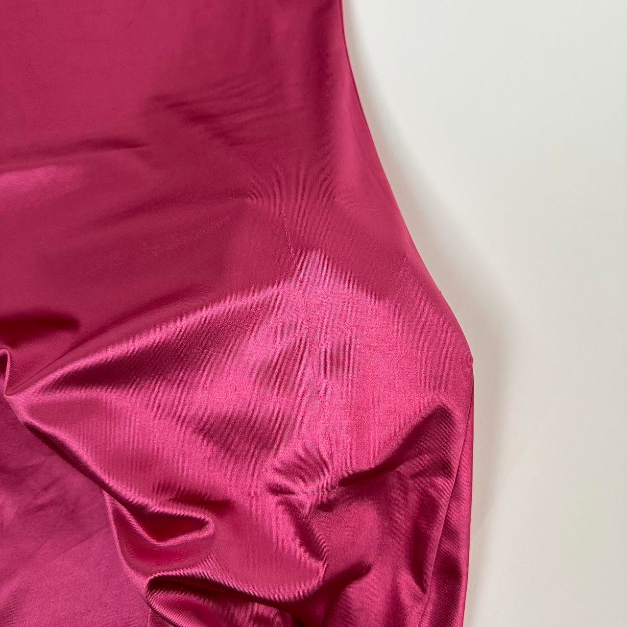 00s Metallic Pink Mini Dress (XS)