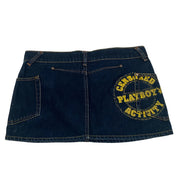 Playboy Denim Mini Skirt (M)