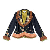Mary Frances Embellished Denim Jacket (m)