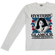 Hysteric Glamour Sweet & Nasty Long Sleeve Graphic Top (S/M)