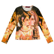 2000's Krishna Graphic Long Sleeve (S/M)