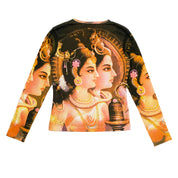2000's Krishna Graphic Long Sleeve (S/M)
