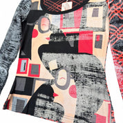 Custo Barcelona Y2K Graphic Long Sleeve Top (s)