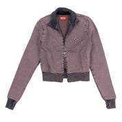 Diesel Purple Double Zip Jacket (M)