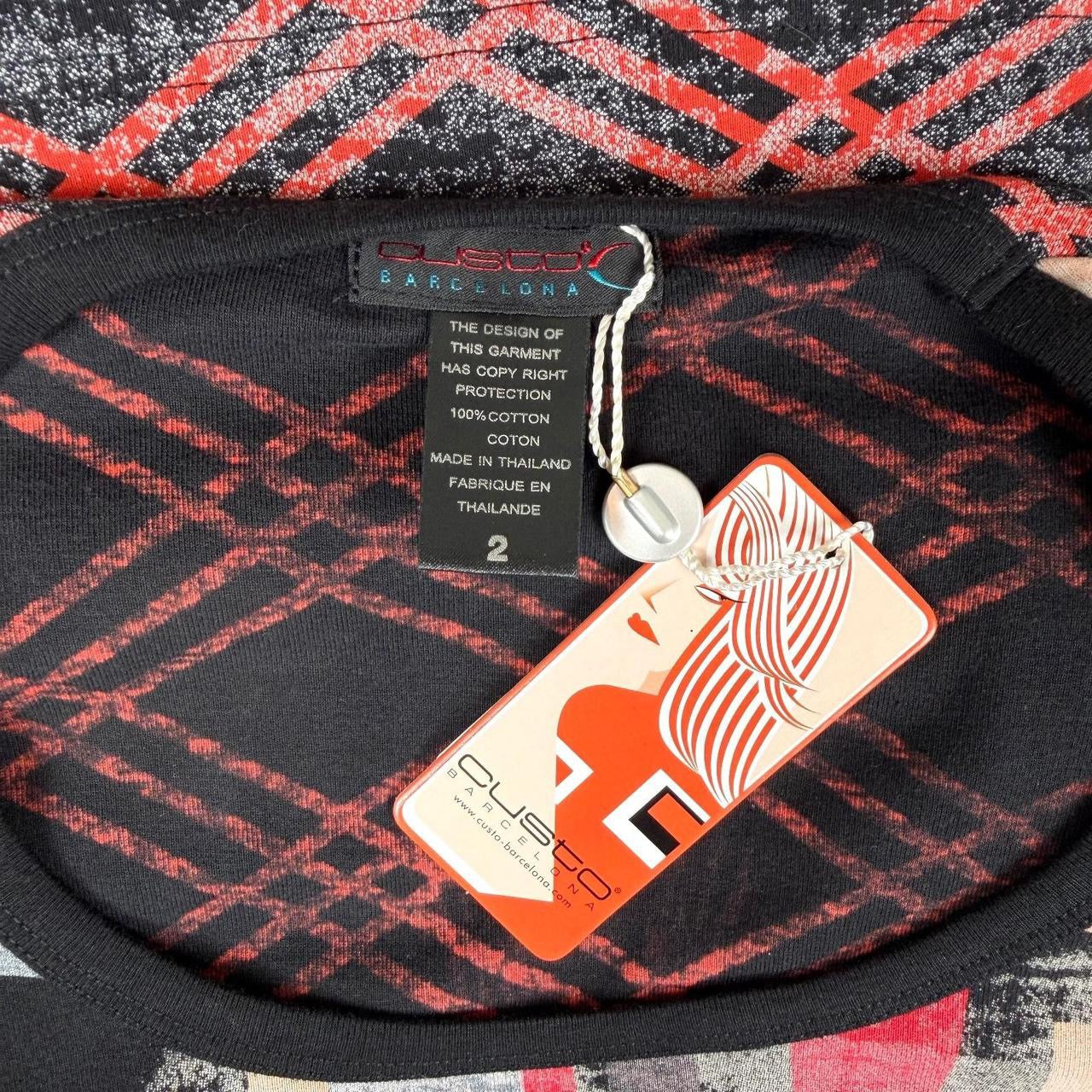 Custo Barcelona Y2K Graphic Long Sleeve Top (s)