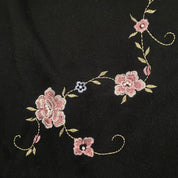 2000's Knit Fringe Midi Skirt (S)