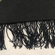 2000's Knit Fringe Midi Skirt (S)