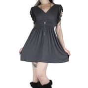 00s Dark Grey Mini Dress (M)