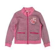 Mezzo Piano Sparkly Mock Neck Zip Up (XS)