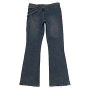 JLO 2000s Belted Low Rise Flare Jeans (M)