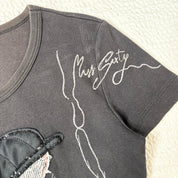 Miss Sixty Silhouette Graphic Baby Tee (S)