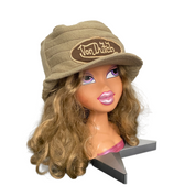 Von Dutch Tan Knit Brim Cap