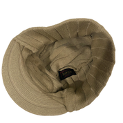 Von Dutch Tan Knit Brim Cap