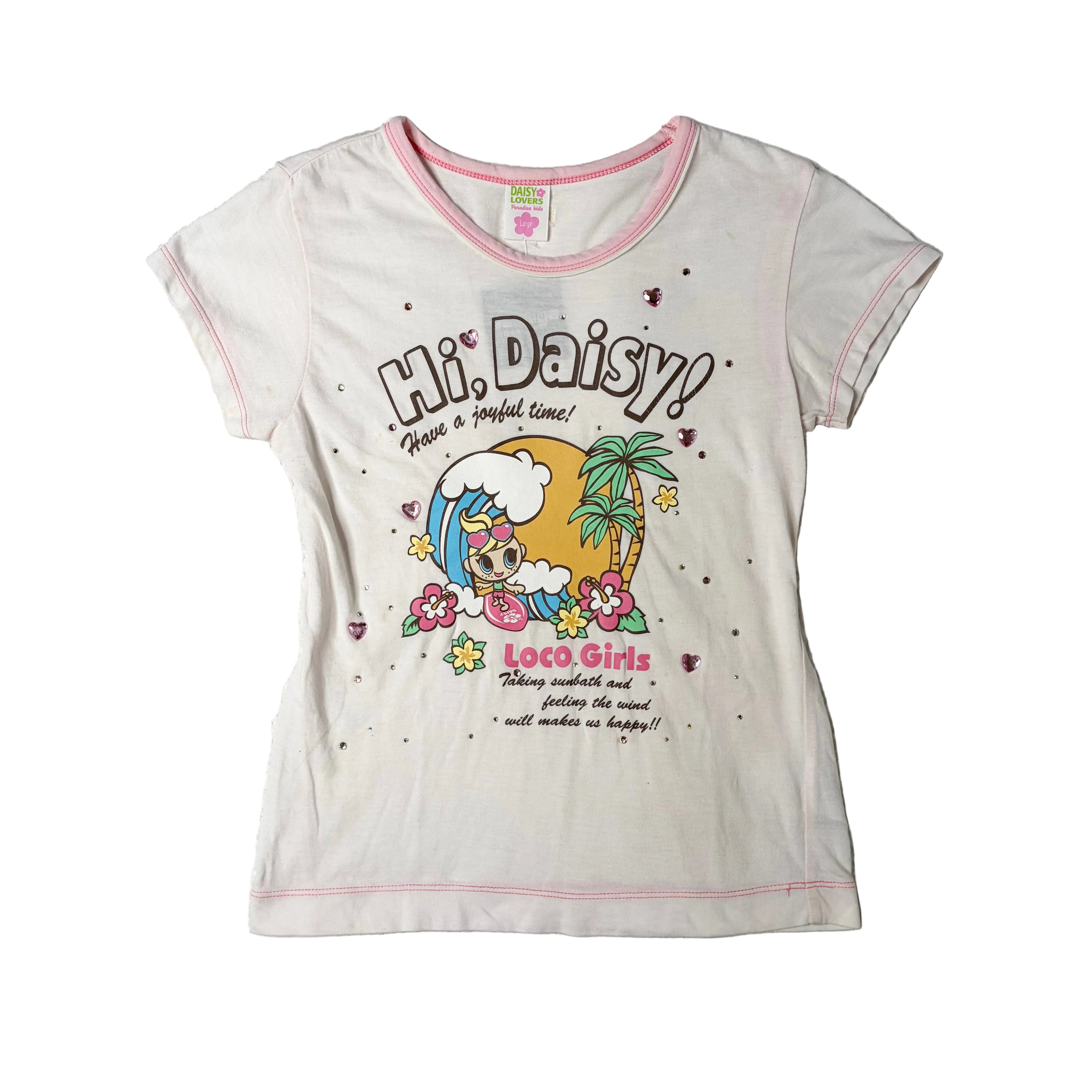 Daisy Lovers Bedazzled Tee (S)