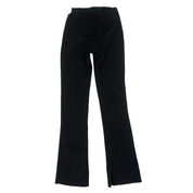 Y2K Black + White Cut Out Stretch Pants (XS)