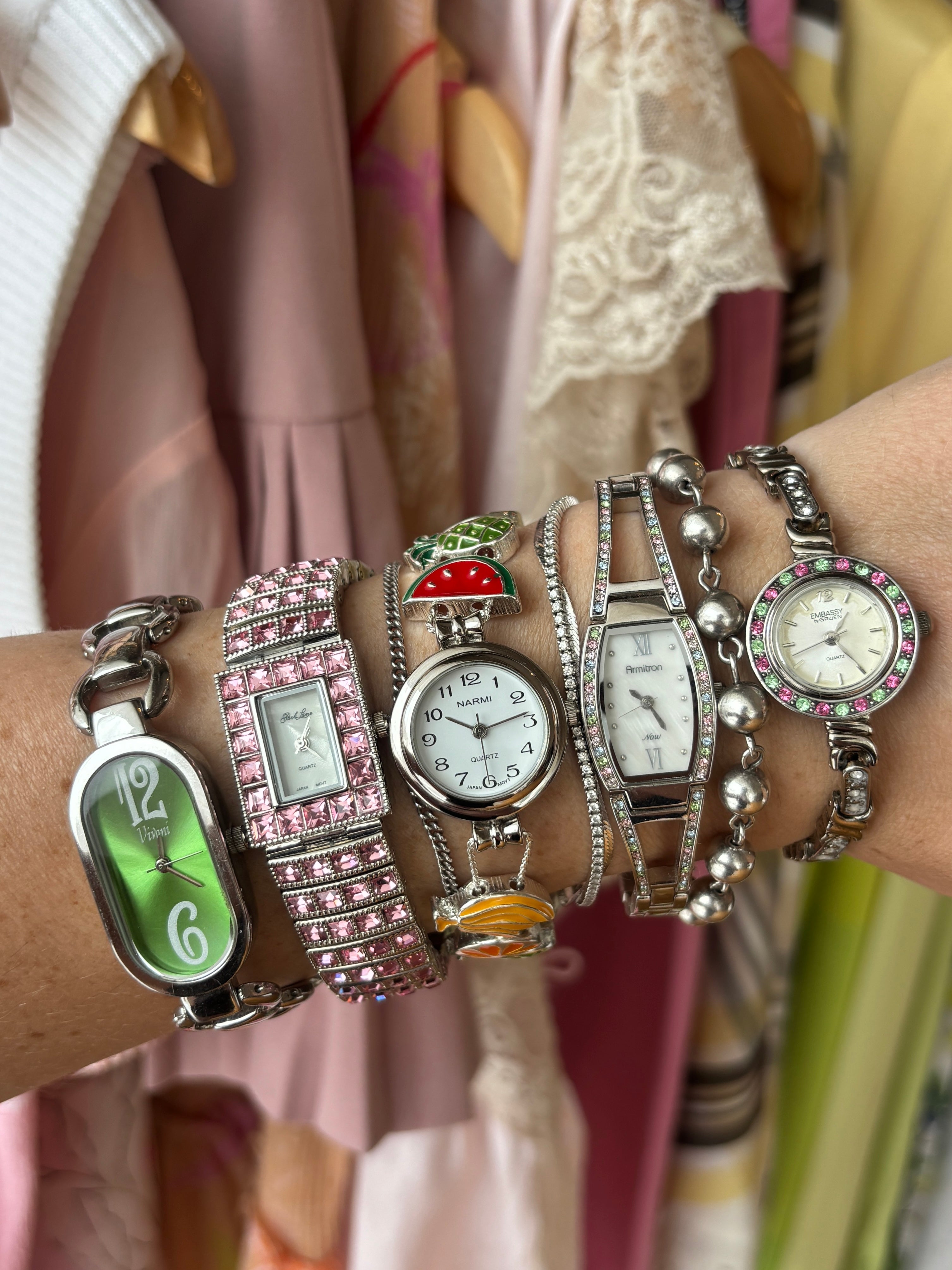 Fruity Sliding Charm Watch