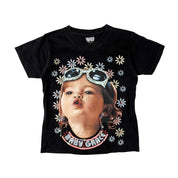 Heavy Metal Pierced "Baby Grace" Graphic Tee (S)