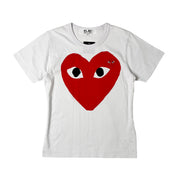 Comme des Garcons PLAY Heart Logo Tee (S-M)